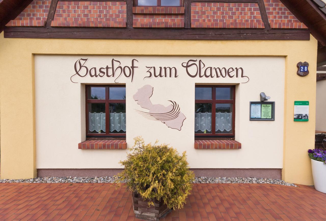 Gasthof Zum Slawen Vetschau Esterno foto