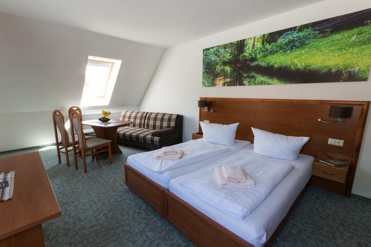 Gasthof Zum Slawen Vetschau Esterno foto